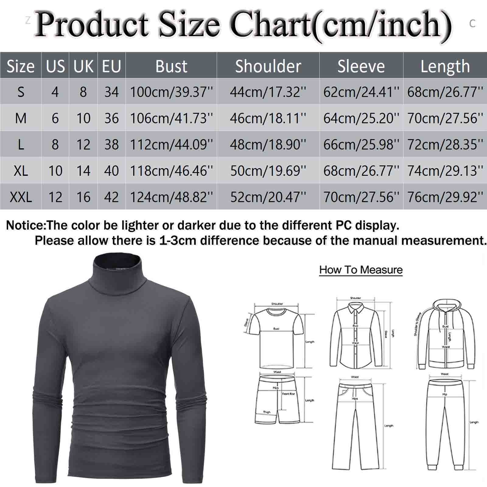 thumbnail image 4 of Ropa interior térmica de cuello alto para hombre, ideal para el invierno: jersey básico de manga larga para uso diario, 4 of 5
